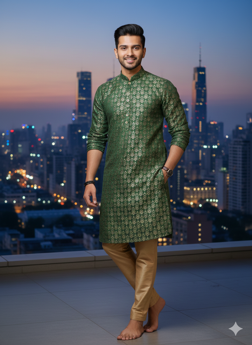 MEN ETHNIC SEMI SHERWANIS